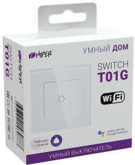 1 клавишный WiFi выключатель